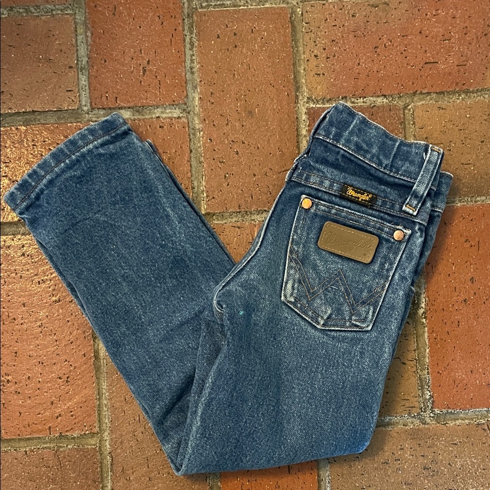 Wrangler Kids Blue Denim Jeans